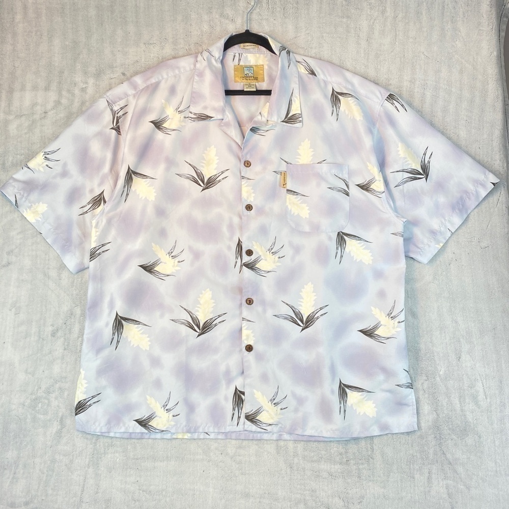 Coconut Pier Microfiber Hawiian Shirt Sz XXL by TopImage USA